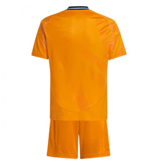 Günstiges Kindertrikot Real Madrid 24-25 Auswärtstrikot Trikotsatz Kit