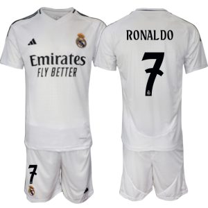 Kaufe Fußballtrikots Real Madrid 2024-25 Heimtrikot trikotsatz Cristiano Ronaldo 7