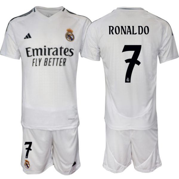 Kaufe Fußballtrikots Real Madrid 2024-25 Heimtrikot trikotsatz Cristiano Ronaldo 7