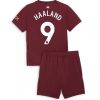 Kinder Fußball Trikot Manchester City 2024-25 Ausweich Trikotsatz Erling Haaland 9