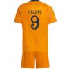 Kinder Fußball Trikot Real Madrid 24-25 Auswärtstrikot trikotsatz Kylian Mbappe 9