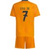 Kinder Fußball Trikot Real Madrid 24-25 Auswärtstrikot trikotsatz Vinicius Junior 7