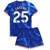 Kinder Fußballtrikots Set Chelsea Heimtrikot 2024-25 Moises Caicedo 25