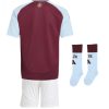 Kinder Trikotsatz Kaufen Aston Villa Heimtrikot 2024-25 Online-1