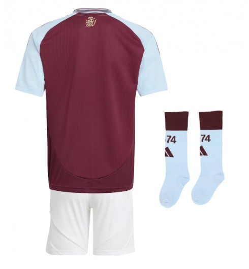 Kinder Trikotsatz Kaufen Aston Villa Heimtrikot 2024-25 Online-1