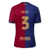 Neueste Fußballtrikots FC Barcelona 2024-25 Heimtrikot Alejandro Balde 3