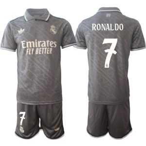 Real Madrid 2024-25 Drittes Trikot Trikotsatz Kit Cristiano Ronaldo 7