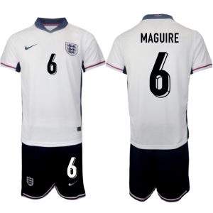 England Heimtrikot EM 2024 Fußballtrikot Herren Set Harry Maguire 6