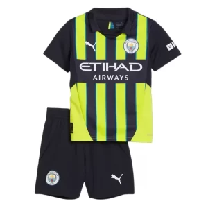 Fußballtrikot Kinder Set Manchester City 2024-25 Auswärts Trikotsatz