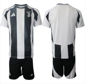 Fußballtrikots Juventus Heimtrikot 2024-25 Kurzarm + Kurze Hosen