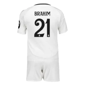 Günstige Kindertrikots Real Madrid 2024-25 Heimtrikot Brahim Díaz 21