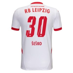 Kaufen Fußballtrikot RB Leipzig Heim Trikotsatz 2024-25 Benjamin Sesko 30