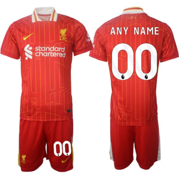 Liverpool Heimtrikot 2024-25 rot Fußballtrikots Set für Herren