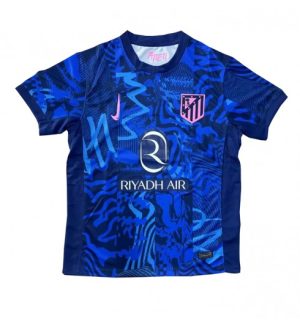 Neues Atlético Madrid Drittes Trikot 2024-25 blau Fußballtrikots