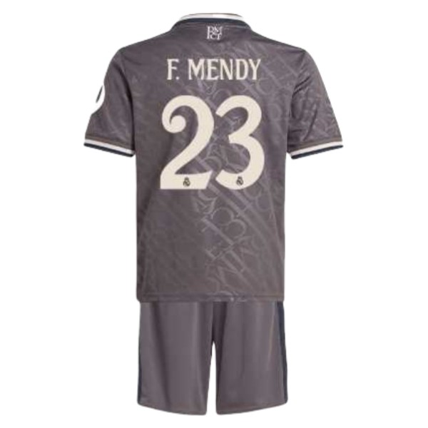 Fußball Trikot Kinder Real Madrid 2024-25 Drittes Trikot Ferland Mendy 23