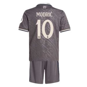 Fußballtrikots Sale Kinder Real Madrid 2024-25 Drittes Trikot Luka Modric 10